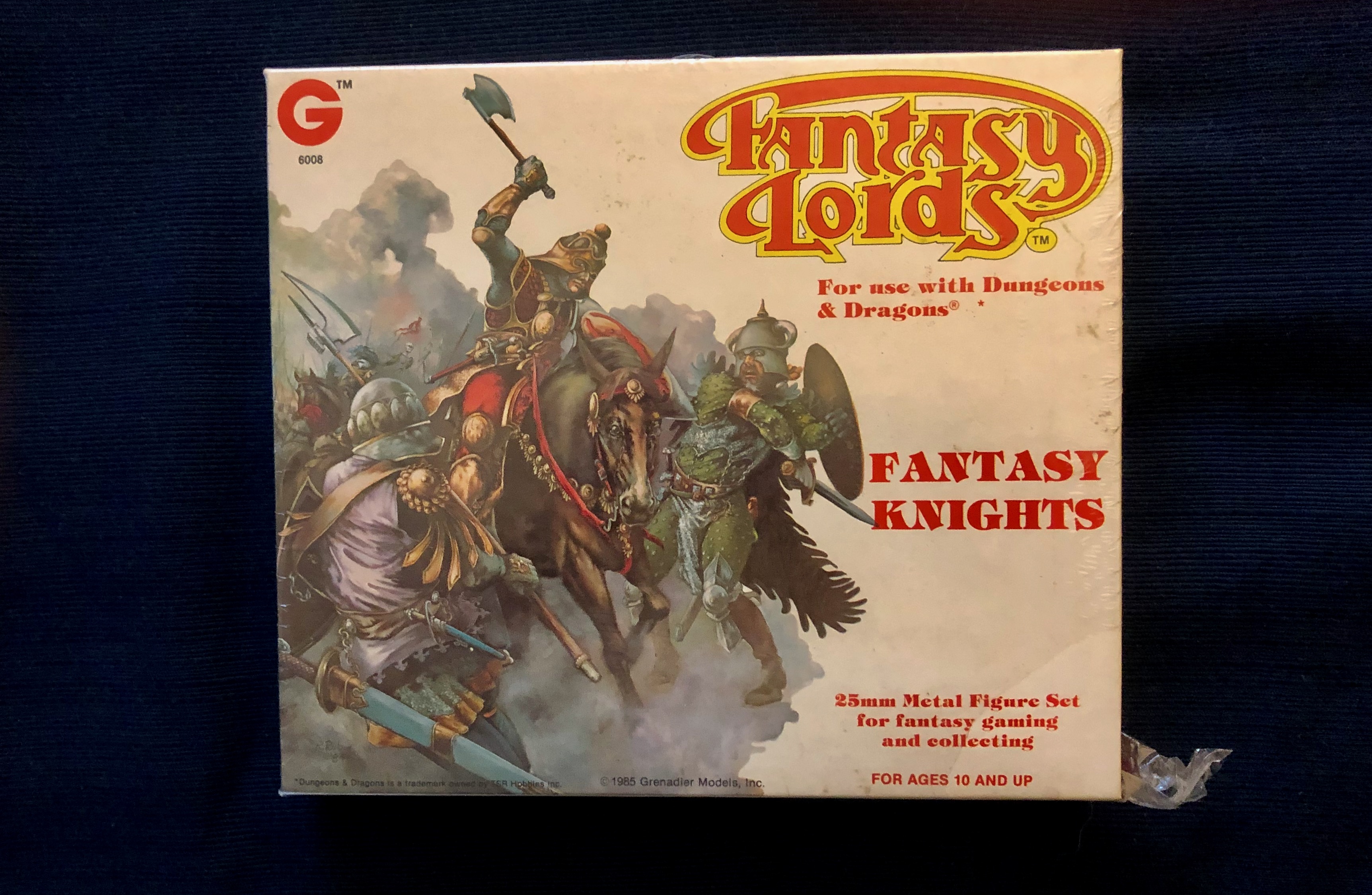 Fantasy outlet lords metal figure set